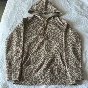 Leopard hoodie